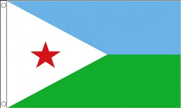 Vlag Djibouti 60x90cm