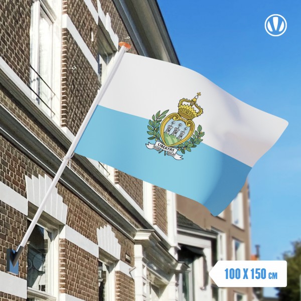 Vlag San Marino 100x150