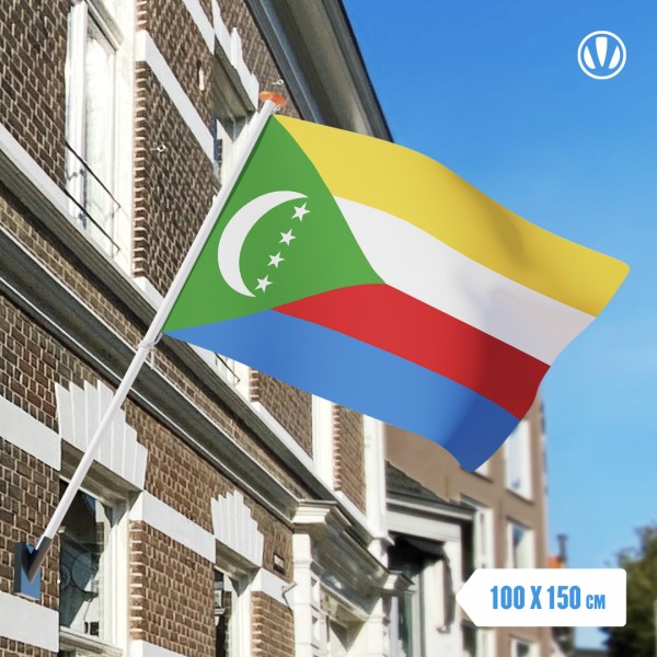 Vlag Comoren 100x150