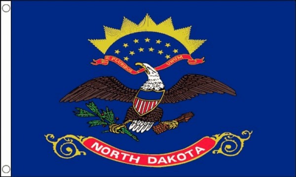 Vlag North Dakota