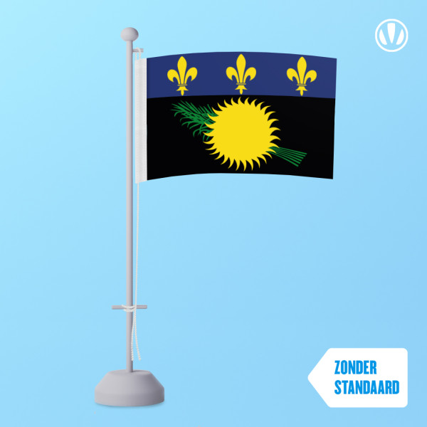 Tafelvlag Guadeloupe 10x15cm