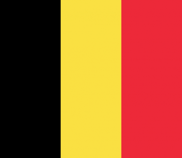 Vlag Belgie 225x350cm