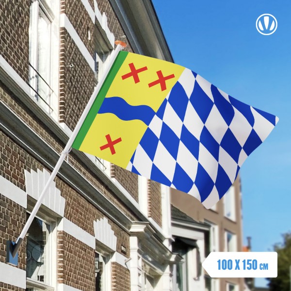 Vlag Hoeksche Waard 100x150