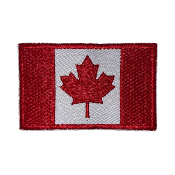 Canadese vlag patch voor op kleding