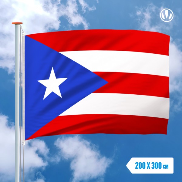 Grote Mastvlag Puerto Rico