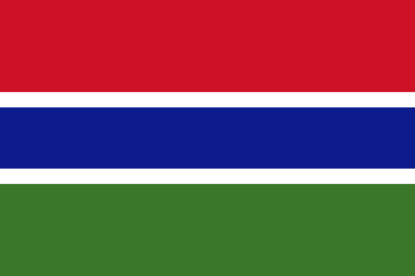 Vlag Gambia 70x100cm