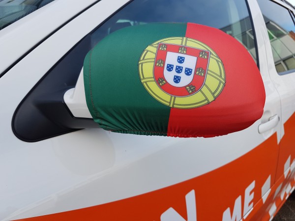 Autospiegel hoezen Portugal 2 stuks