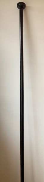 Vlaggenstok zwart Aluminium 200cm
