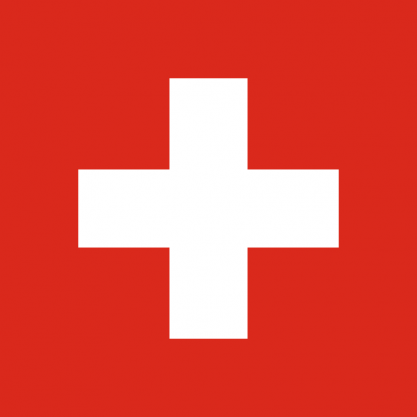 Vlag Zwitserland 70x70