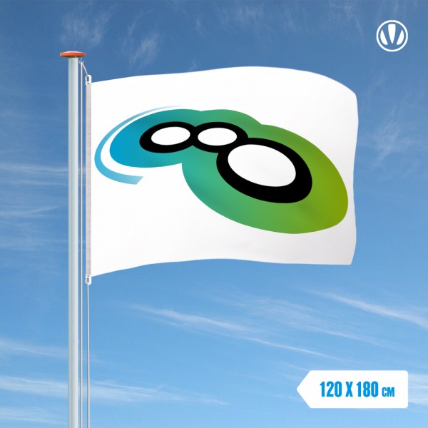 Vlag Goeree-Overflakkee 120x180cm