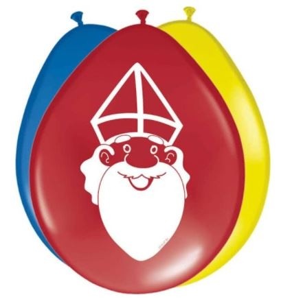 Sinterklaas ballonnen sint en piet