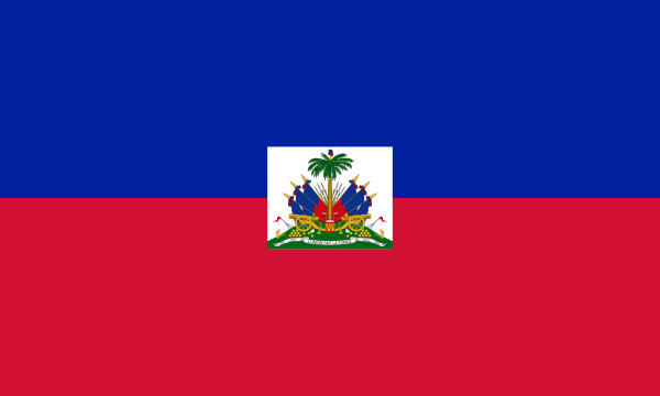 Bootvlag Haiti 30x45cm