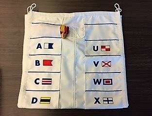 Tas voor seinvlag formaat 40x60cm
