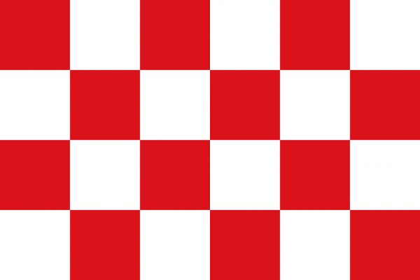 Vlag Noord-Brabant 120x180cm
