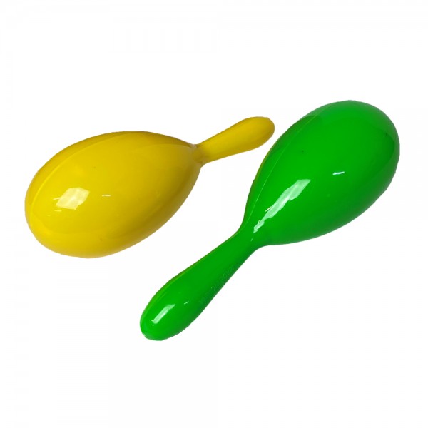Olympische Maracas Sambaballen Brazilië 2 kleuren 18 cm groot