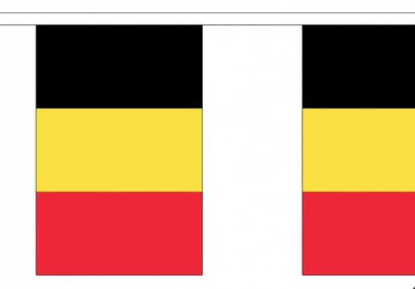 Vlaggenlijn België - 3 meter | Stof