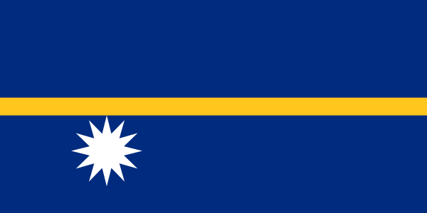 Vlag Nauru 90x150cm Best Value vlaggen