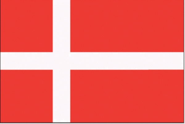 Deense vlag Denemarken 200x300cm