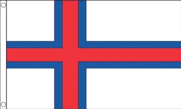 Vlag Faeroer Eilanden 90x150cm | Best Value