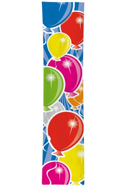 Banier met Ballonnen - 300x60cm