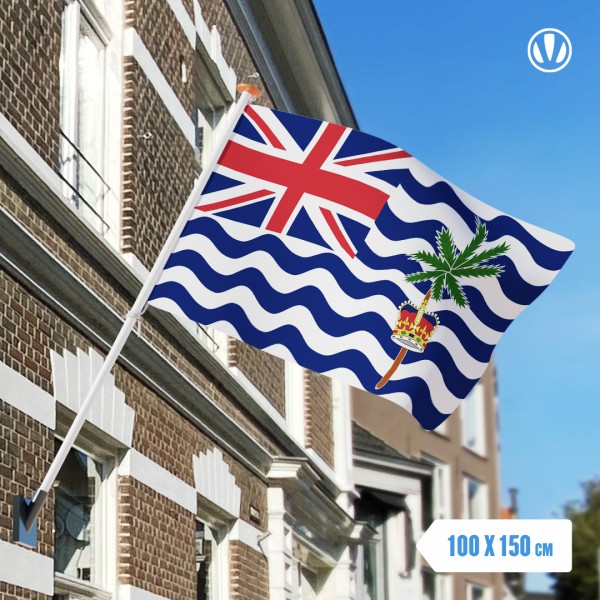 Vlag Brits Indische Oceaan 100x150