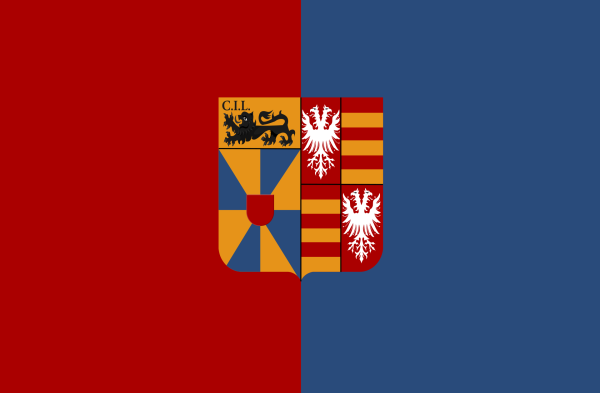Vlag Langemark-Poelkapelle 120x180cm