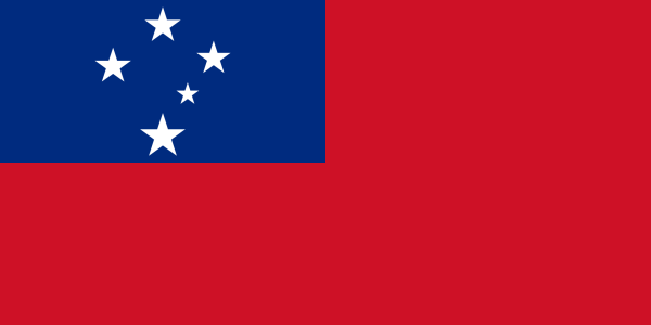 Vlag Samoa 70x100cm