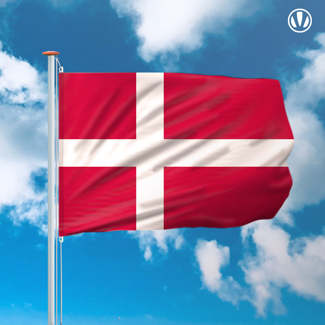 Vlag Denemarken