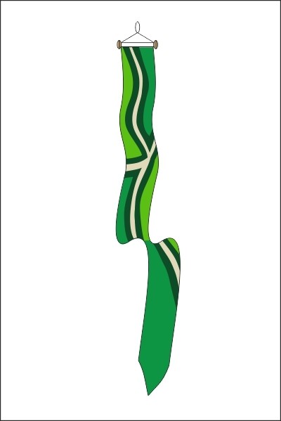 Wimpel Achterhoek 25x300cm met stokje