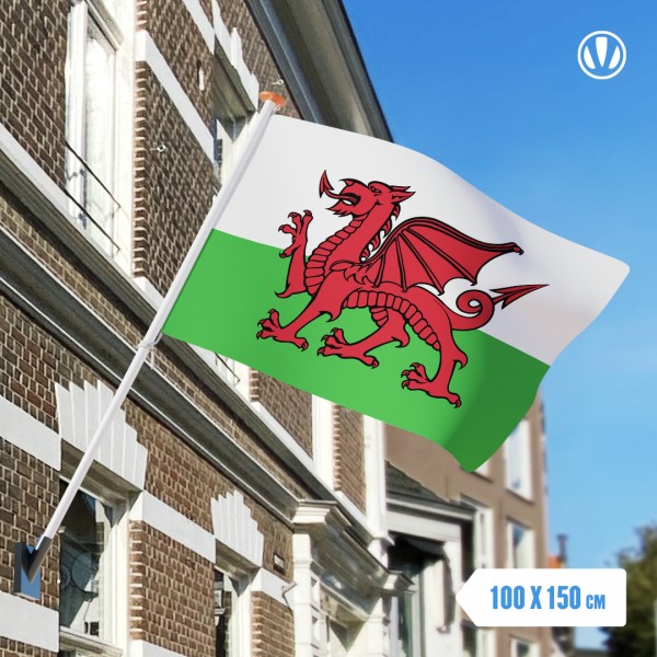Vlag Wales 100x150