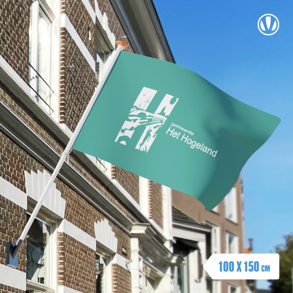 Vlag Het Hogeland 100x150