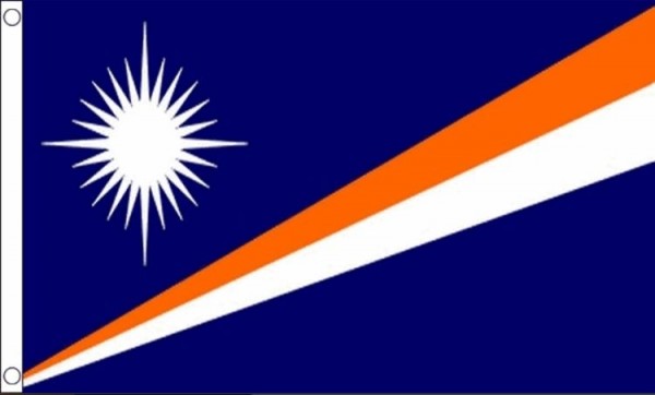 Vlag Marshalleilanden 60x90cm | Best value