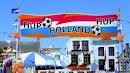 Hup Holland oranje straatbanner spandoek EK | WK