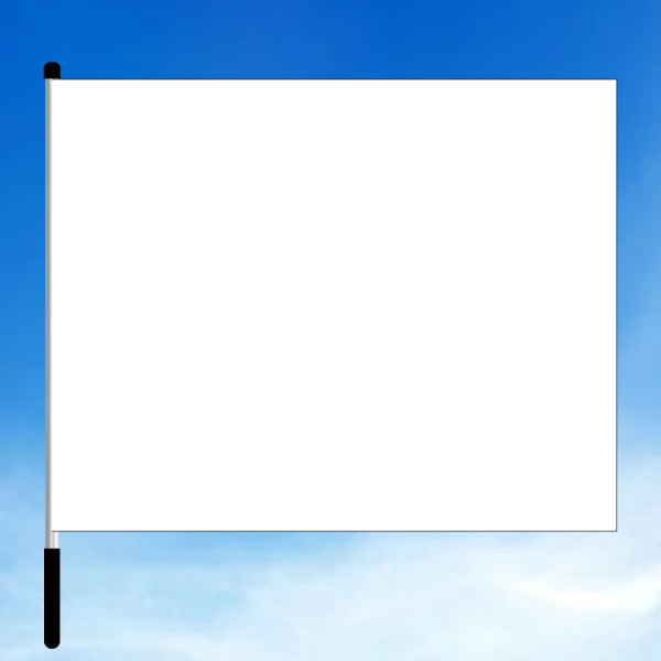 Witte vlag Formule 1 voor circuits