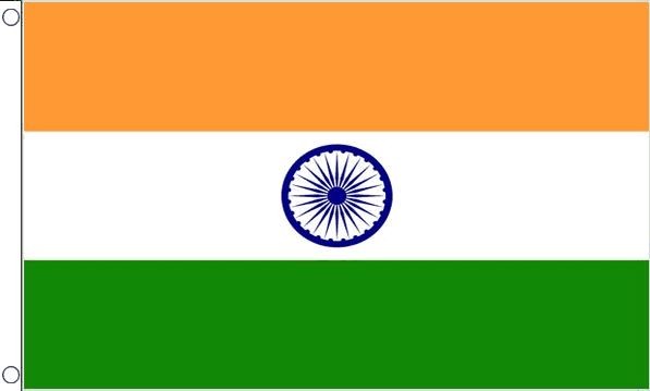 vlag India 90x150cm Best Value Indiase vlaggen kopen