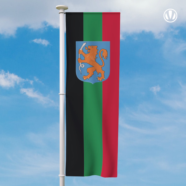 Banier Aalsmeer met Wapen vlag