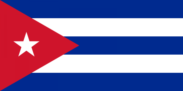 vlag Cuba | Cubaanse vlaggen gastenlandvlag 50x75cm