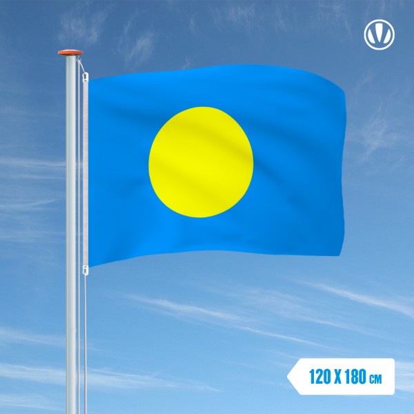 Vlag Palau 120x180cm