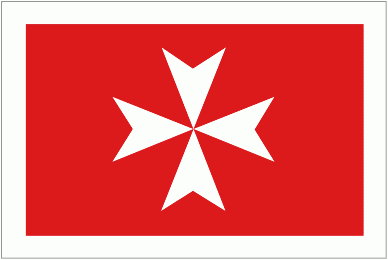 Vlag Malta Koopvaardij Maltese 200x300cm