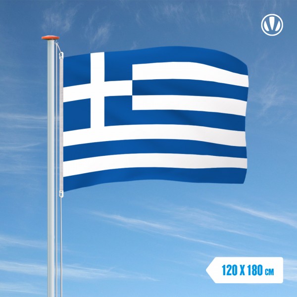 Vlag Griekenland 120x180cm