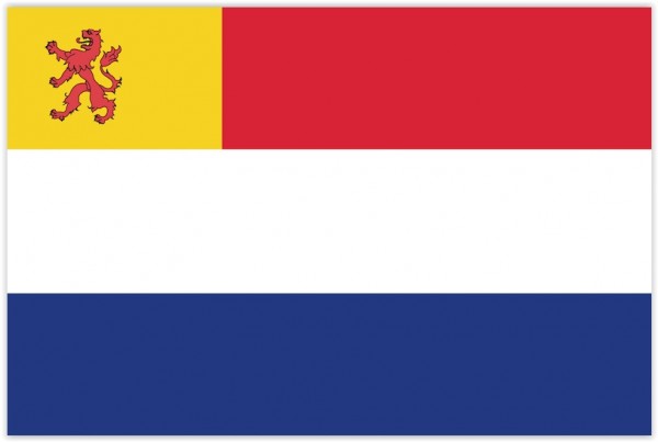 mastvlag Nederland met Inzet Zuid-Holland 150x225cm