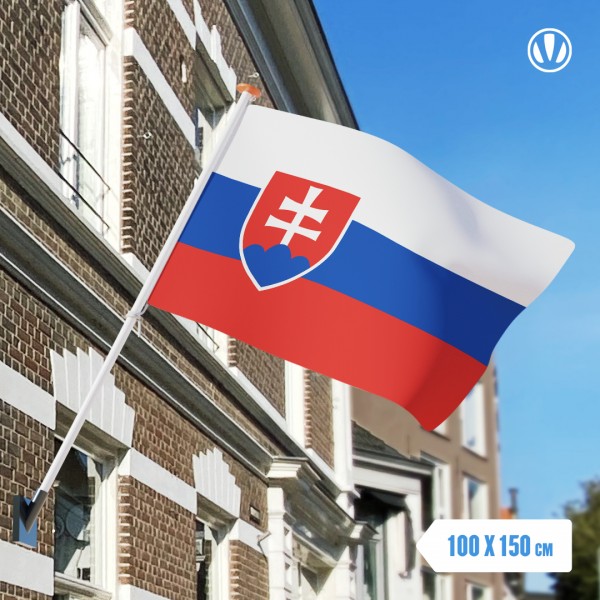 Vlag Slowakije 100x150
