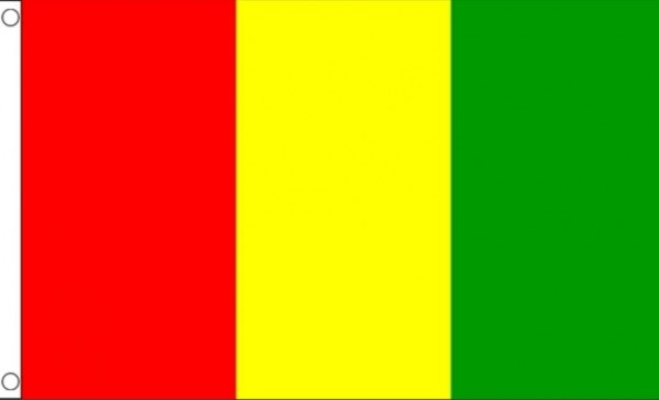 Vlag Guinee Guinese vlaggen 90x150cm