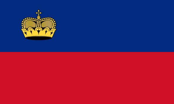 Vlag Liechtenstein 70x100cm