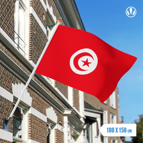 Vlag Tunesie 100x150