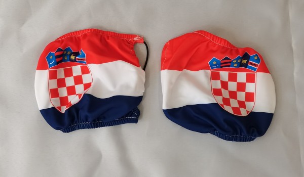 Autospiegel hoesjes Kroatie 2 stuks