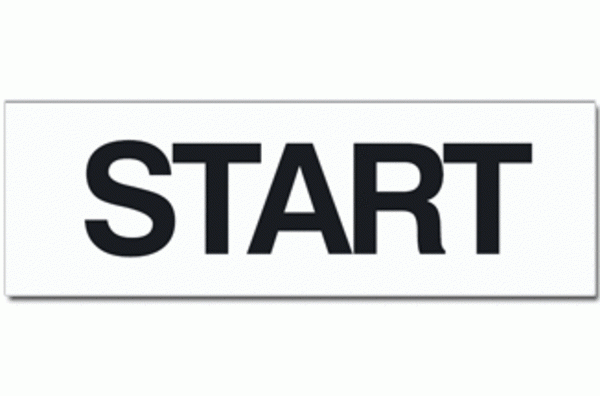 Spandoek Start 100x300cm