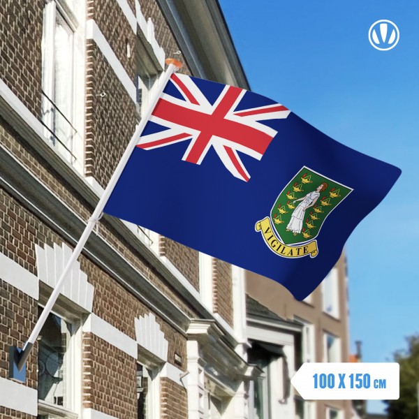 Vlag Britse Maagdeneilanden 100x150