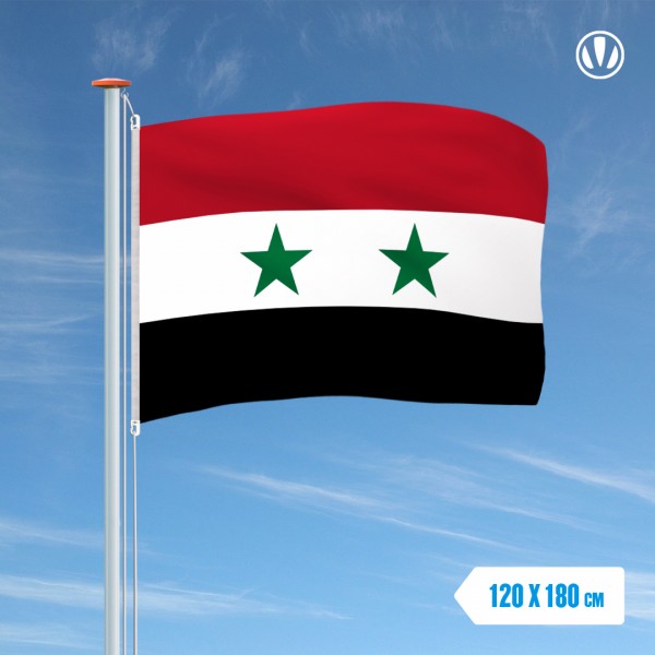 Vlag Syrie 120x180cm