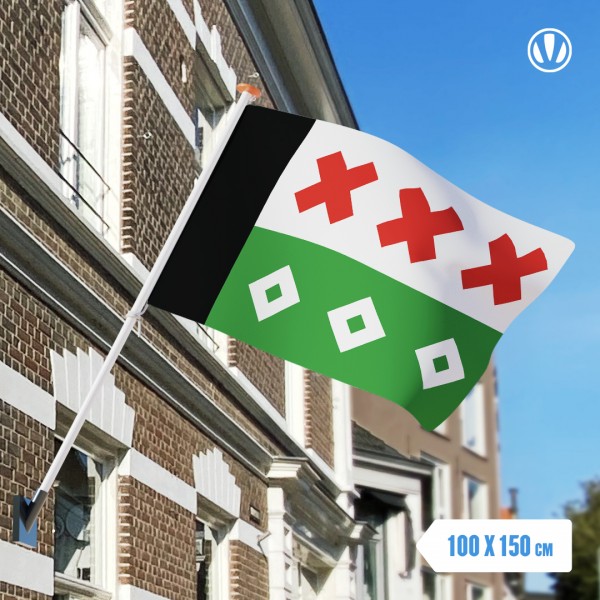 Vlag Willemstad 100x150